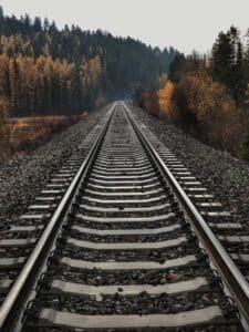voie de chemin de fer